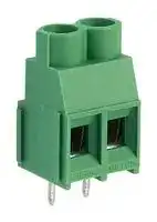 CTB04VY/2: Standard Terminal Block, Wire to Board, CTB04VY, 2 Contacts, 6.35 mm, Terminal Block, PCB