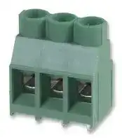 CTB04VY/3: Standard Terminal Block, Wire to Board, CTB04VY, 3 Contacts, 6.35 mm, Terminal Block, PCB