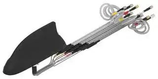 L001044-02: RF Antenna, 6 to 7.125GHz, 5G/4G/LTE/CBRS/GNSS/WiFi/Bluetooth/VHF/UHF, 8.2dBi, 10W, SMA/RP SMA/QMA