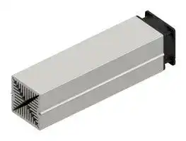LAM 7 K 250 12: Fan / Force Cooled Heat Sink, 12VDC, 0.15 K/W, 70 mm, 70 mm, 250 mm, 82 m³/h, 47.4 dBA