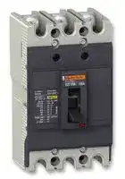 EZC100H3100: Thermal Circuit Breaker, EasyPact, 100 A, 3 Pole, 250 VDC, 550 VAC, Panel