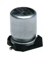 VEV105M050S0ANB01K: SMD Aluminium Electrolytic Capacitor, Radial Can - SMD, 1 µF, 50 V, 2000 hours @ 105°C, Polar