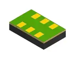 LMK61A2-644M53SIAT: Oscillator, Internal EEPROM, Low Jitter, Programmable, 5.6 GHz, 3.135 V to 3.465 V Supply, QFM-6