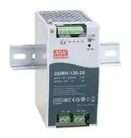 DDRH-120-12: Isolated DIN Rail Mount DC/DC Converter, ITE & Industrial, 6:1, 100.8 W, 1 Output, 12 V, 8.4 A