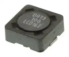 DR73-100-R: Power Inductor (SMD), 10 µH, 2.08 A, Shielded, 2.47 A, DR Series
