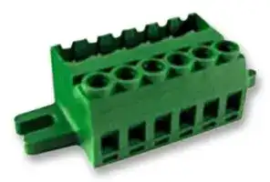 CTBA9308/12P: Pluggable Terminal Block, 5.08 mm, 12 Ways, 24AWG to 12AWG, 3.3 mm², Screw, 10 A