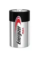 7638900426830: Battery, 1.5 V, D, Alkaline, Raised Positive and Flat Negative, 4