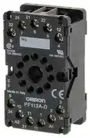 PF113A-D.2: Relay Socket, DIN Rail, Screw, 11 Pins, 10 A, 250 VAC