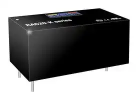 RAC20-12DK: AC/DC PCB Mount Power Supply (PSU), ITE & Household, 2 Output, 20 W, 12 VDC, 1.67 A, -12 VDC