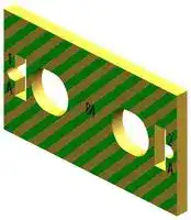 6ES7193-6CP84-2AC0: Colour Coded Label, CC84, 2 AUX Terminal/BU Type C0