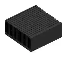 SK 440 200 SA: Heat Sink, 0.034 K/W, 200 mm, 84 mm, 200 mm