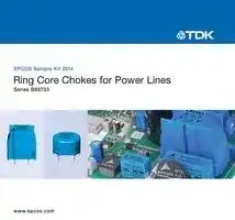 B82723X1: Inductor Kit, Ring Core, 0.45mH/2.7mH/5.6mH/27mH/56mH Chokes, 5 Piece