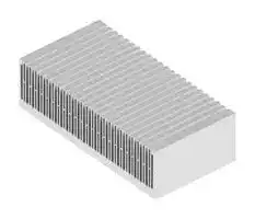 SK 441 150 AL: Heat Sink, 0.022 K/W, 300 mm, 84 mm, 150 mm