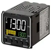 E5CD-QX2ABM-002 — Temperature Controller, 1/16 DIN, ON/OFF Control, PID Control, -200 °C to 2300 °C, 100 V to 240 V