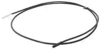 GA10K3435DM010: Thermistor, NTC, 10 kohm, TPE Overmoulded Probe, 5x20 mm, 1m 24 AWG Wires, IP68, Double Insulated