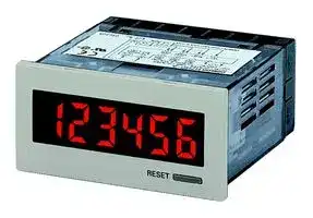 H7HP-C8D: Total Counter, 8-Digit, 12 mm, 12 VDC to 24 VDC