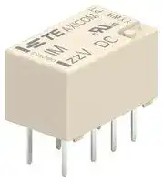 1-1462038-2: Signal Relay, 4.5 VDC, DPDT, 2 A, IM Series, Through Hole, Non Latching
