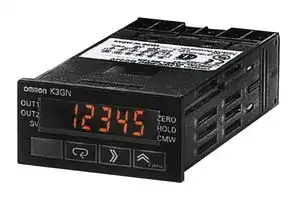 K3GN-PDT2  DC24: Panel Meter, 5 Digit, DC Current/Voltage, 7 mm, 24 VDC, K3GN Series