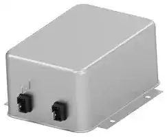 6609046-4: Power Line Filter, Industrial, 250 VAC, 6 A, Single Phase, 1 Stage, Flange Mount
