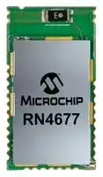 RN4677-V/RM100: Bluetooth® Dual Mode v4.0 Module, (BR/EDR/LE), 2.402 to 2.48GHz