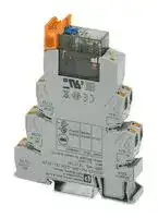 2910519: Power Relay, DPDT, 24 VDC, 6 A, PLC-INTERFACE Series, DIN Rail
