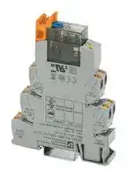 2910524: Power Relay, DPDT, 24 VDC, 50 mA, PLC-INTERFACE Series, DIN Rail