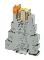 2910535: Power Relay, DPDT, 24 VDC, 6 A, PLC-INTERFACE Series, DIN Rail