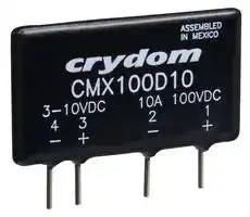 CMX200D3: Solid State Relay, CMX Series, DIP, DC Output, SPST-NO, 3 A, 200 VDC, PCB, Through Hole, DC Switch