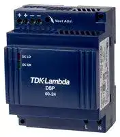 DSP60-24: AC/DC DIN Rail Power Supply (PSU), ITE, 1 Output, 60 W, 24 VDC, 2.5 A