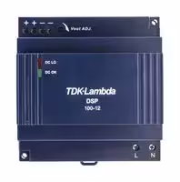 DSP100-12: AC/DC DIN Rail Power Supply (PSU), ITE, 1 Output, 72 W, 12 VDC, 6 A