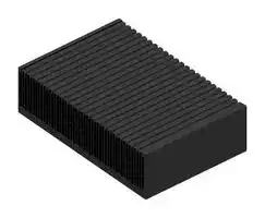 SK 441 200 SA: Heat Sink, 0.022 K/W, 300 mm, 84 mm, 200 mm