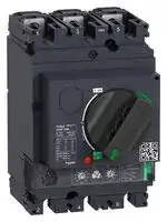 GV5P150H: Thermal Magnetic Circuit Breaker, Rotary Handle, TeSys Deca Series, 150 A, 3 Pole, 690 V