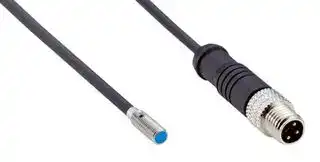 IMM04-01BPSVR8K: Inductive Proximity Sensor, PNP/SPST-NO, 1 mm, M4 x 0.5, 10 V to 30 V, IMM Series