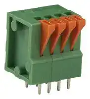 1-2834015-3: Wire-To-Board Terminal Block, Screwless, 2.54 mm, 3 Ways, 26 AWG, 20 AWG, Clamp