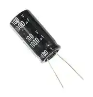 KSY106M063S1A5E11K: Electrolytic Capacitor, 10 µF, 63 V, ± 20%, Radial Leaded, 5000 hours @ 105°C, Polar