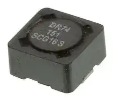 DR74-151-R: Power Inductor (SMD), 150 µH, 690 mA, Shielded, 810 mA, DR Series