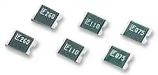 1812L050PR: Resettable Fuse, PPTC, 1812 (4532 Metric), PolySwitch 1812L Series, 15 VDC, 500 mA, 1 A, 0.15 s
