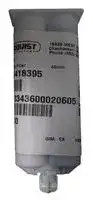 GF1500-00-60-50CC: 2-Part Dispensible Thermal Gap Filler, Silicone, Yello/White, 1.8W/mK