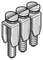 1SNA168516R2500: Accessory, AMP Terminal Blocks, Jumper Bar