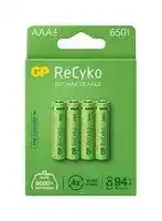 GPRHCH63E015: Rechargeable Battery, 1.2 V, Nickel Metal Hydride, 650 mAh, AAA