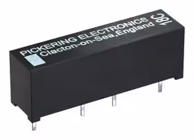 104-1-A-12/1D: Reed Relay, SPST-NO, 12 VDC, 104 Series, Through Hole, 1 kohm, 1 A