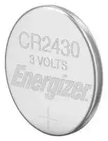 7638900379914: Battery, 3 V, 2430, Lithium Manganese Dioxide, 290 mAh, Pressure Contact, 2