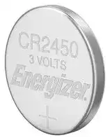 7638900381795: Battery, 3 V, 2450, Lithium Manganese Dioxide, 620 mAh, Pressure Contact, 2