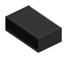 SK 458 150 SA: Heat Sink, 0.028 K/W, 250 mm, 84 mm, 150 mm