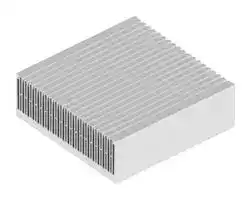 SK 458 250 AL: Heat Sink, 0.028 K/W, 250 mm, 84 mm, 250 mm