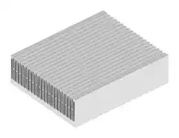 SK 458 300 AL: Heat Sink, 0.028 K/W, 250 mm, 84 mm, 300 mm
