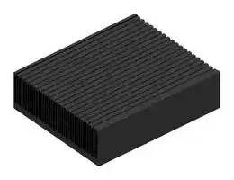 SK 458 300 SA: Heat Sink, 0.028 K/W, 250 mm, 84 mm, 300 mm