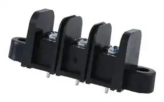 38630-6403: TERMINAL BLOCK, BARRIER, 3POS, 12AWG