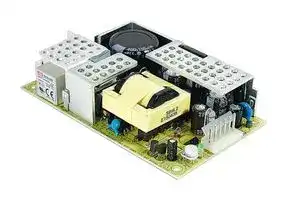 RPD-65C: AC/DC Open Frame Power Supply (PSU), ITE, 2 Output, 77.1W @ 18CFM, 60 W, 90V AC to 264V AC, Fixed