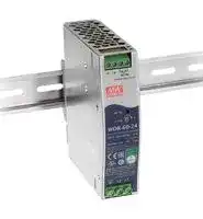 WDR-60-48: AC/DC DIN Rail Power Supply (PSU), ITE, Industrial & Laboratory Equipment, 1 Output, 60 W, 48 VDC